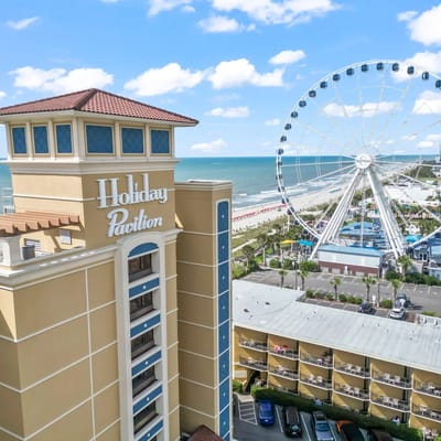 🌊 Oceanfront Gem | Holiday Pavilion 1BR | Walk to Boardwalk 🎡