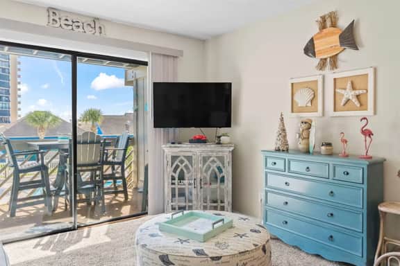 First-Floor 2BR Beach Condo | 2 King Beds | Shore Drive Gem