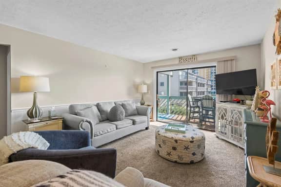 First-Floor 2BR Beach Condo | 2 King Beds | Shore Drive Gem