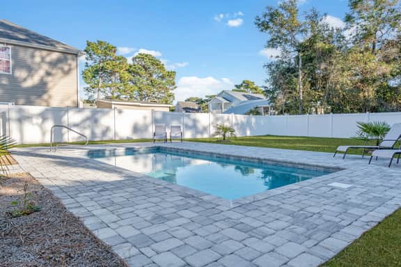 Charming 4BR Retreat w/ Serene Heated Pool & Outdoor Grill