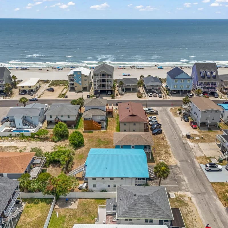Ocean View 2BR · 200 Ft to Beach · Cherry Grove